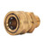 3/8-in Male NPT to 3/8-in Quick-Connect Socket Brass Adapter