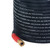 3/8-in Hot Water Wire-Braided Black Hose, 4000 psi, Quick-Connect