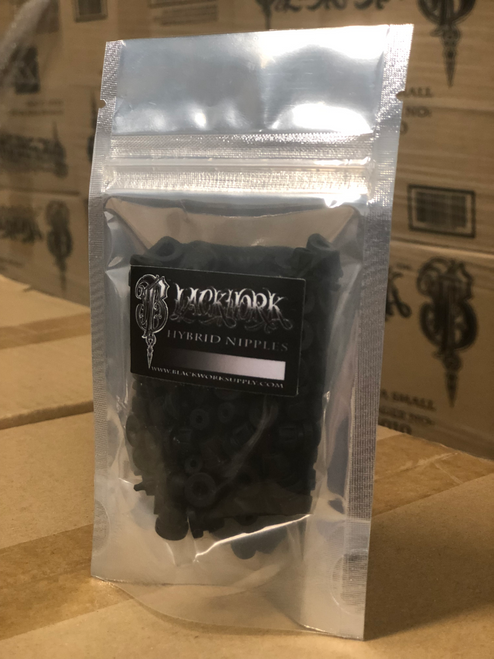 Blackwork Hybrid Nipples 100ct.