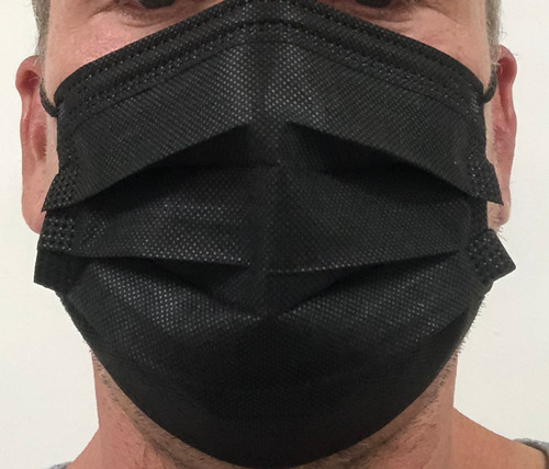 Black Face Masks (50 per box)