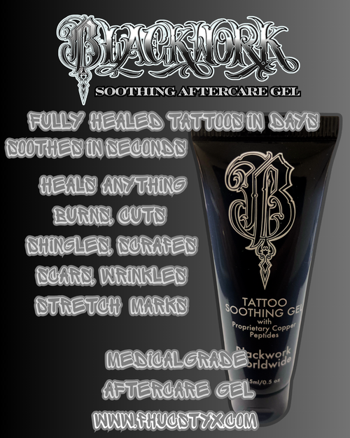 Blackwork Tattoo Aftercare & Soothing Gel