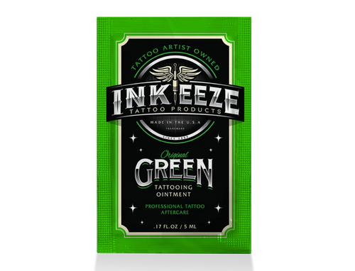 Inkeeze  GREEN TATTOO OINTMENT - 5ML