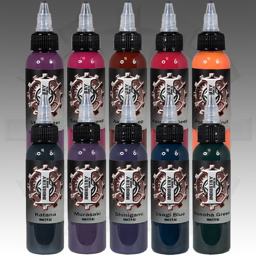 Industry Ink 10 Color Anime Dark Set