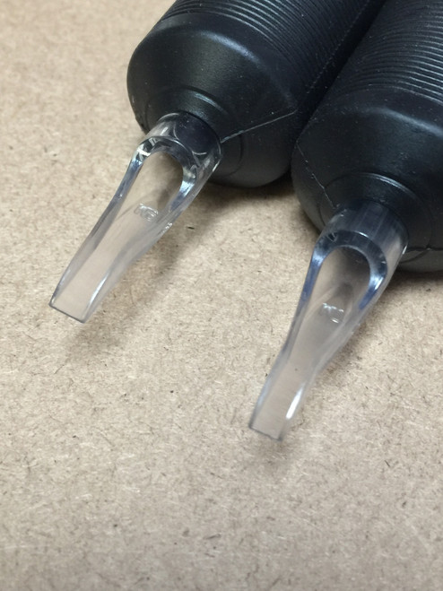 15 Open Flat -1 Inch Gel Grip Clear Tubes 20 Pack