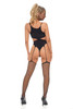 Sin N Chill Bodystocking with Mask Black, Os
