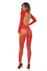 Mad Love Bodystocking Red OS Mad Love Bodystocking Red OS