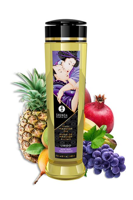 EROTIC MASSAGE OIL LIBIDO EXOTIC FRUITS