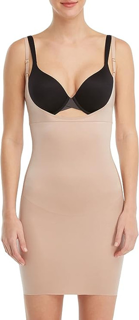 SPANX Smartgrip Sculpting Shapewear for Women, Open Bust Full Slip 