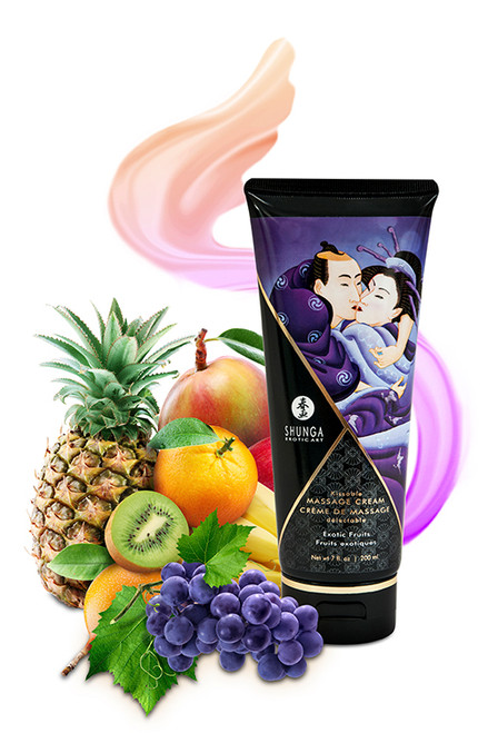 Kissable Massage Cream - Exotic Fruits.