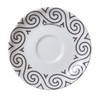 porcelain espresso saucer
