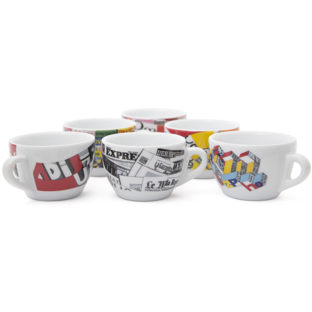 Italia in Bici Edizione Giotto Espresso Cups - 2.4oz