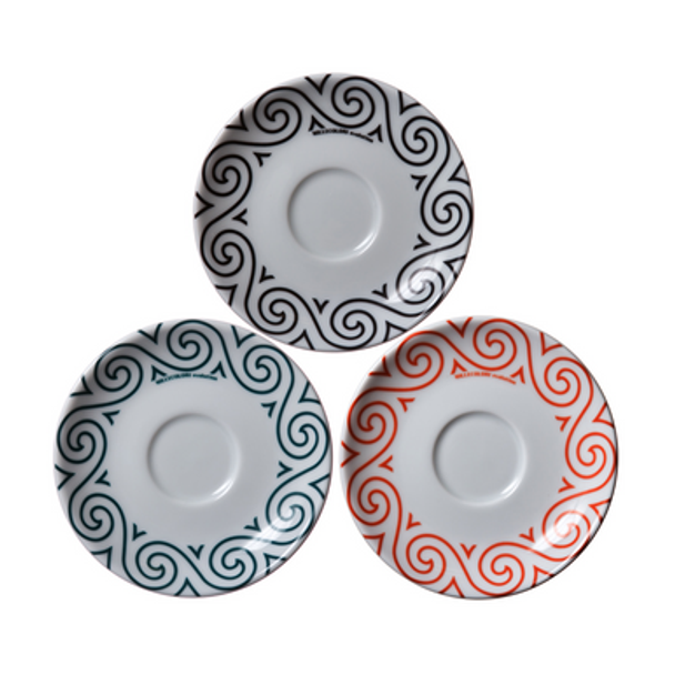 ancap porcelain decorated design espresso cappuccino latte saucers