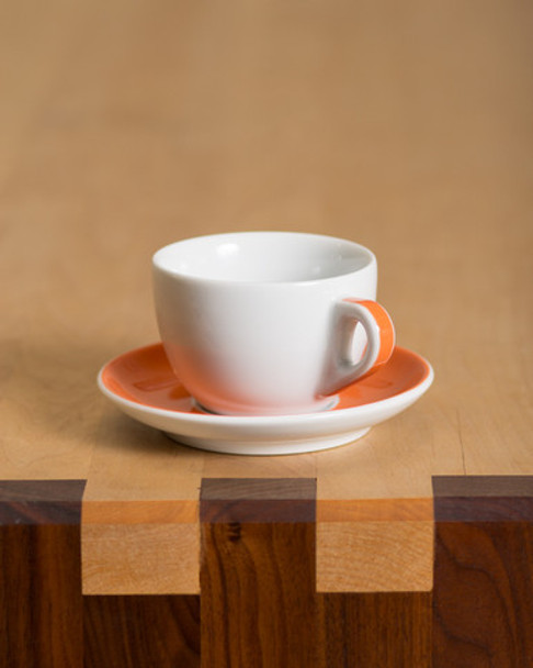 large porcelain cappuccino coffee mug