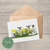 Lambs in Daffodils Greetings Card