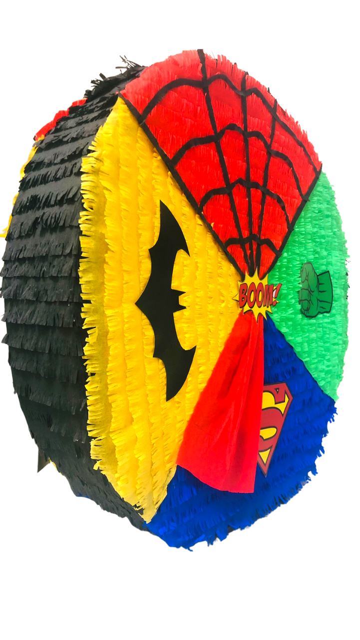 Piñata superhéroes ⭐👊🗯 #crackbambum - Piñatas a la carta
