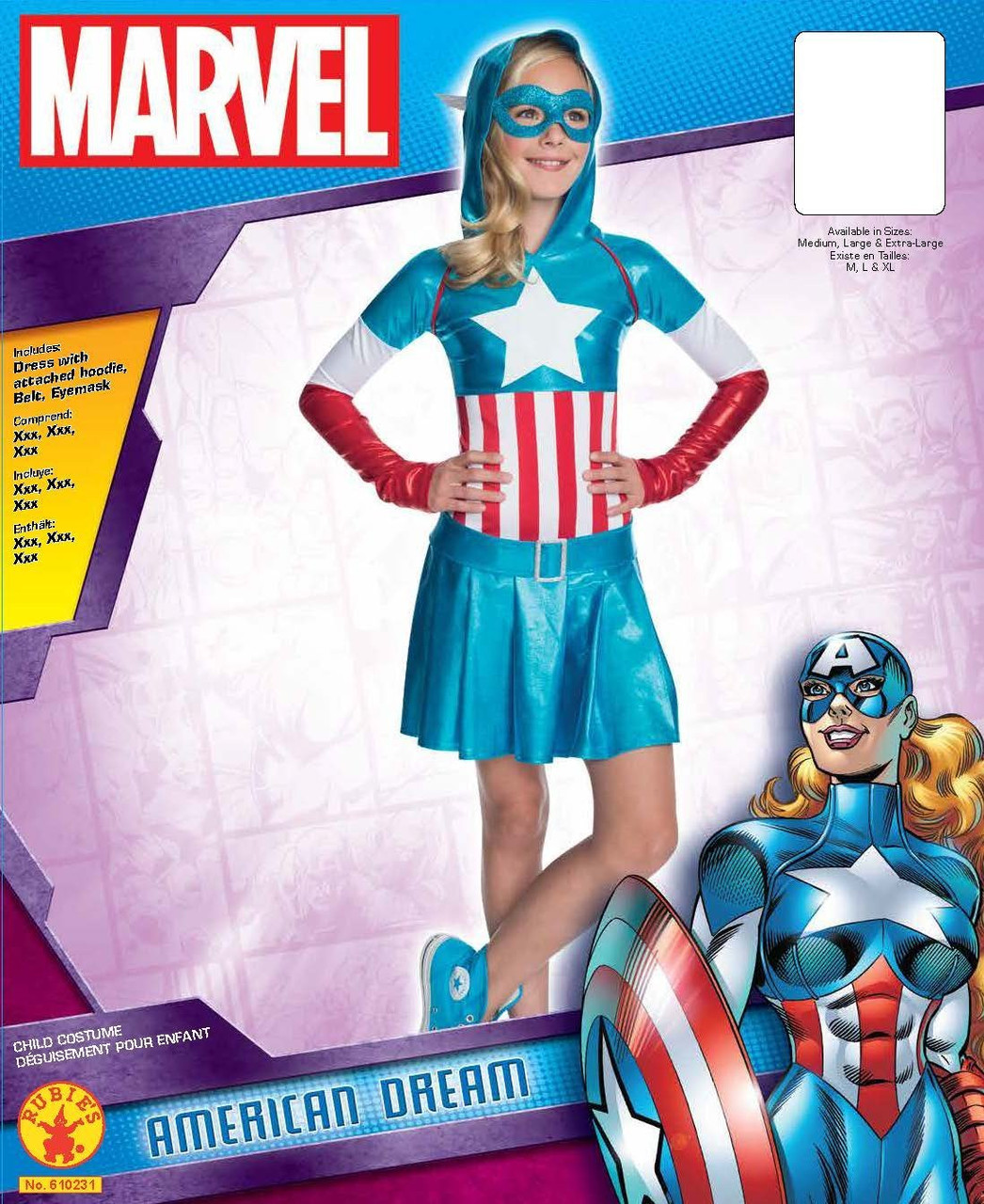 Captain America Plus Size Costume | Avengers Mens Costume