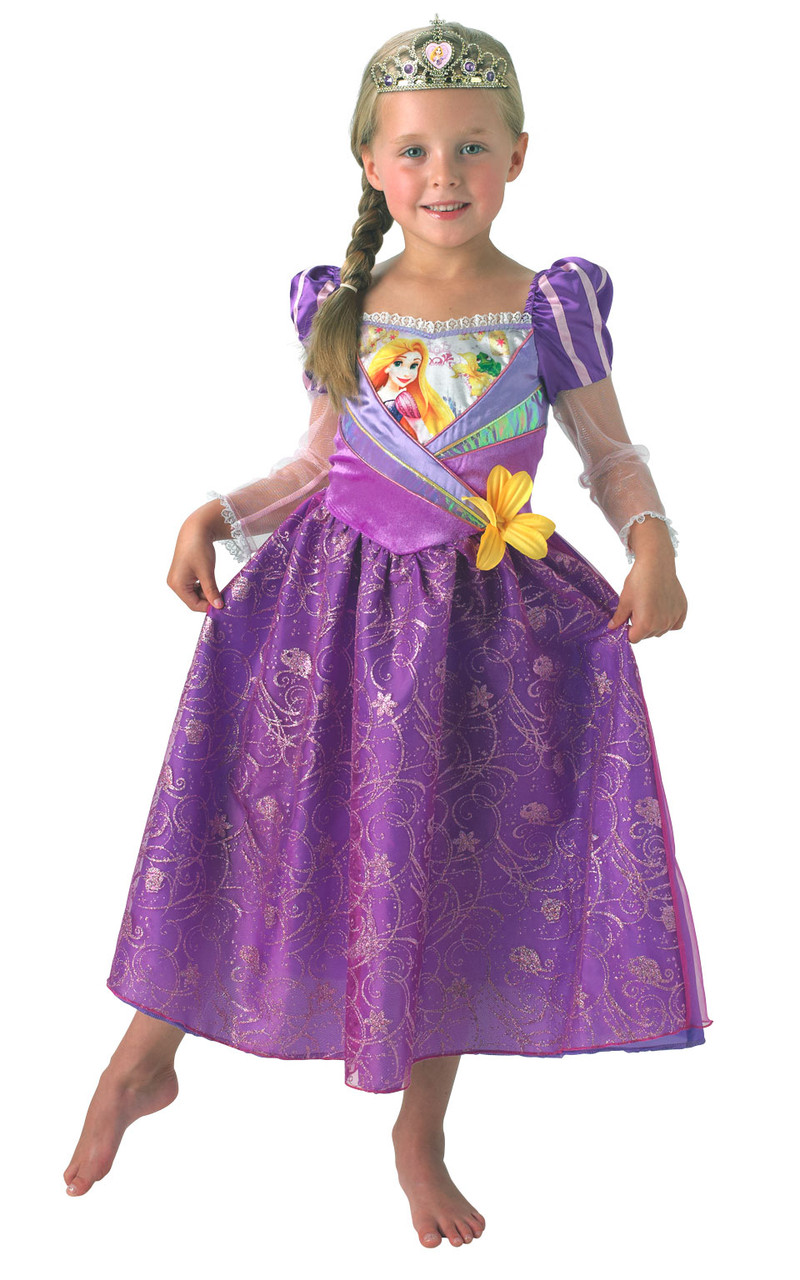 Disney Princess Rapunzel Shimmer Costume For Girls I Shopzinia I Costume  Shop