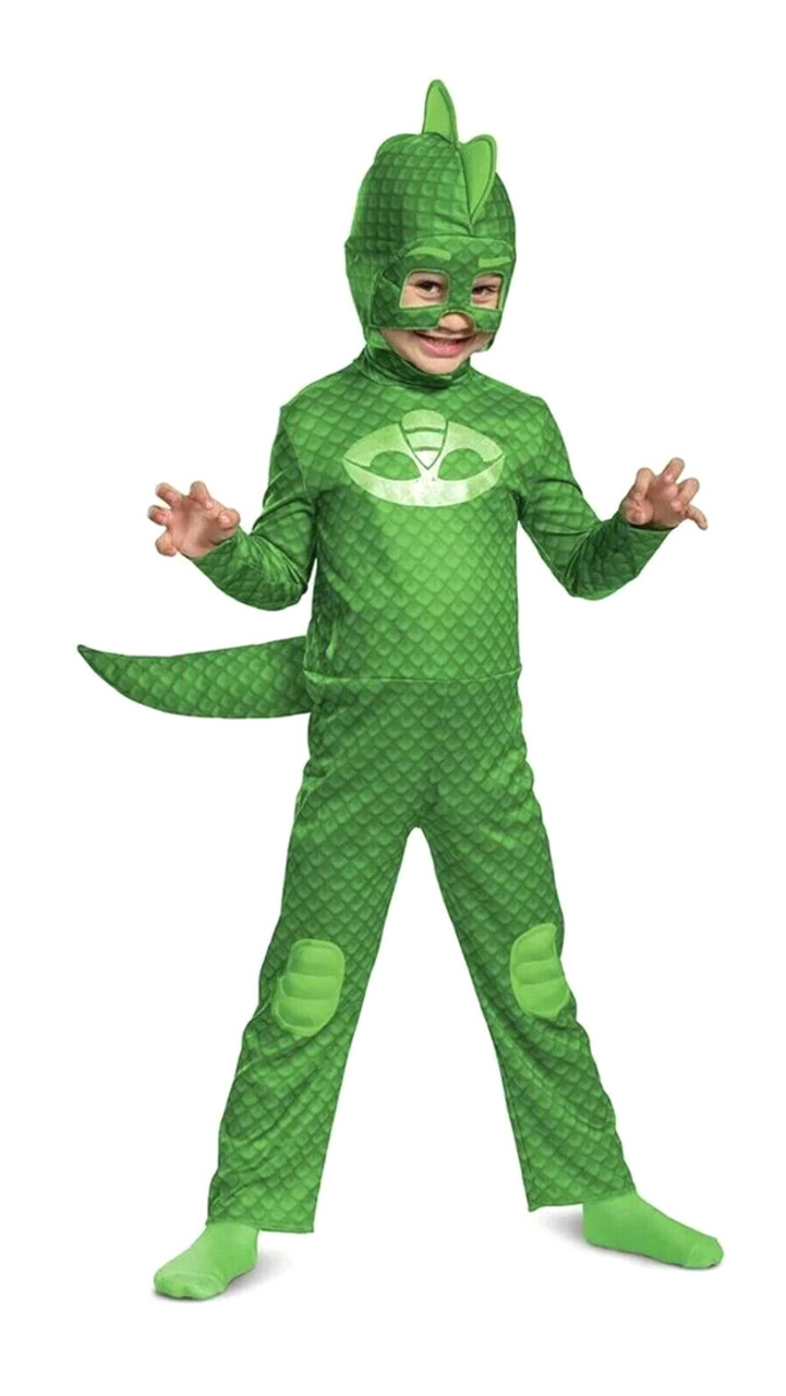 Pj Mask Birthdays Cosplay Costume Kids-Green I Shopzinia I Costume Shop