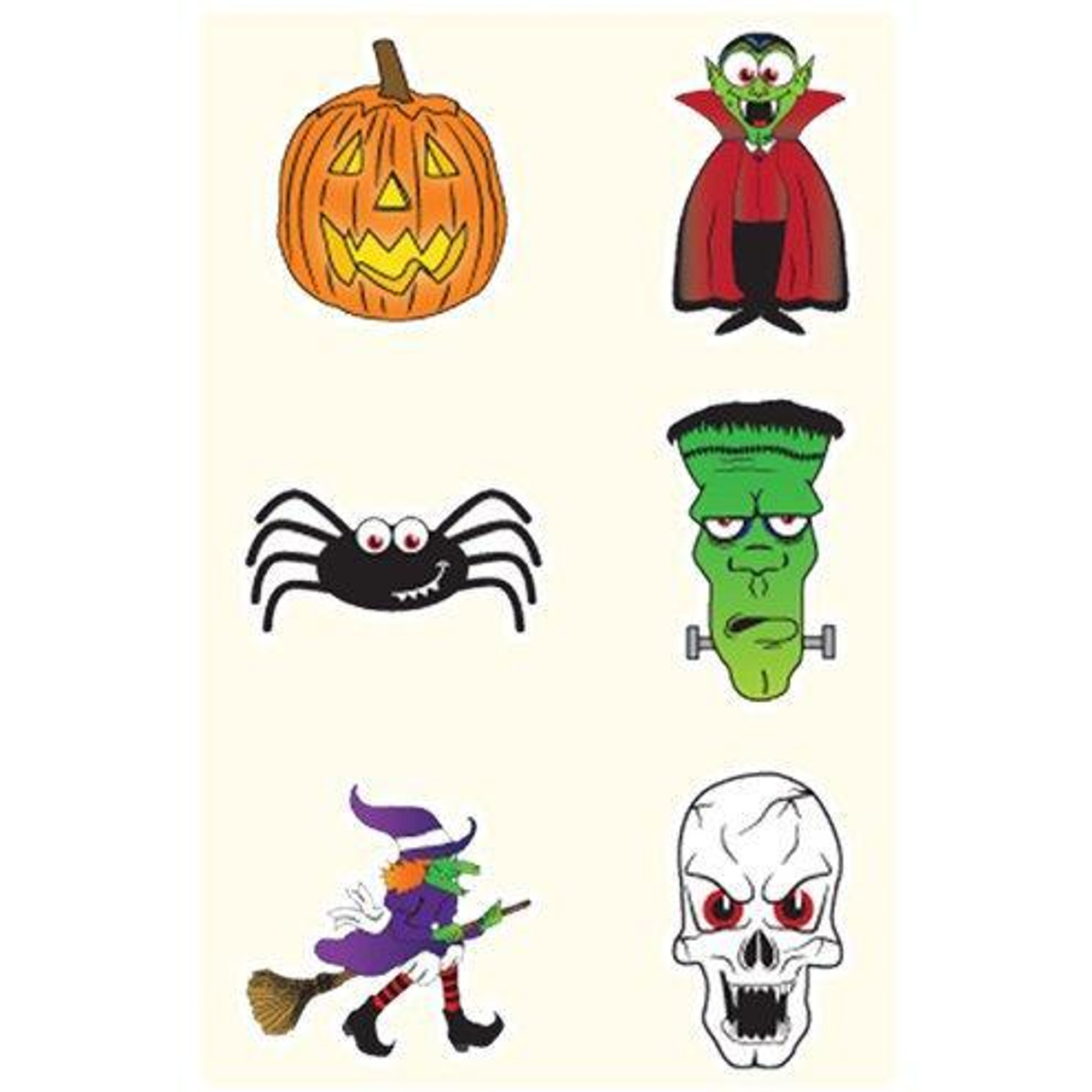 Spooky Skeleton Smile Face Halloween Temporary Tattoo Water Resistant Fake  Body Art Set Collection | Michaels