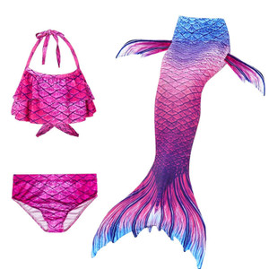 Purple Fantasy Mermaid Tail for Swimming Girls Swimsuit Purple Fantasy Mermaid Tail for Swimming Girls Swimsuit