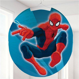 Spider-Man Round Paper Lantern Spider-Man Round Paper Lantern