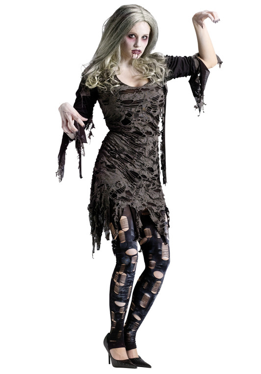 Adult Living Dead Zombie Costumes Halloween costume