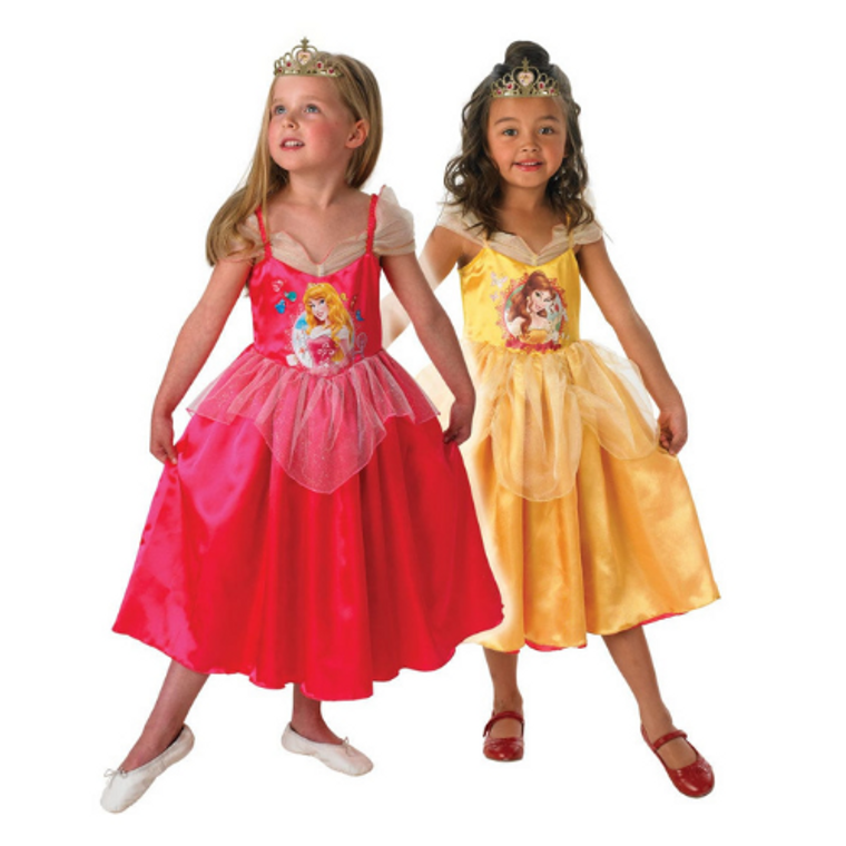 Reversible- Aurora Sleeping Beauty To Belle Costume for Kids