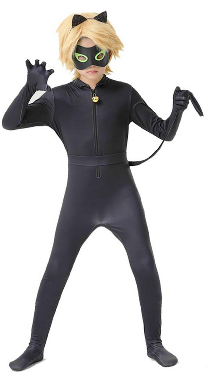 Shopzinia.com Miraculous Ladybug Kids Cat Noir Costume