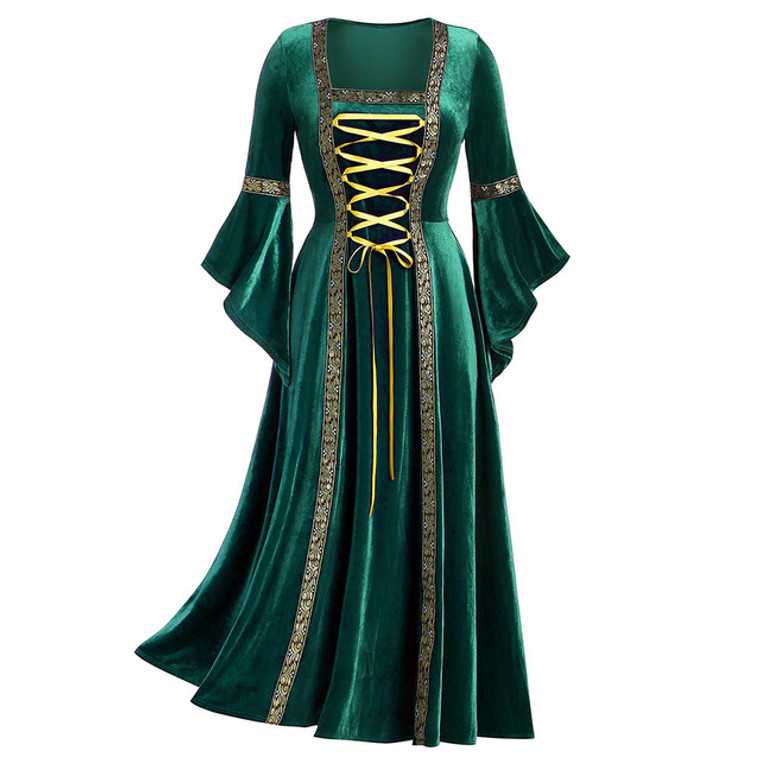Vintage Women Dress Royal Clothing Medieval Costumes Party Cosplay Costume