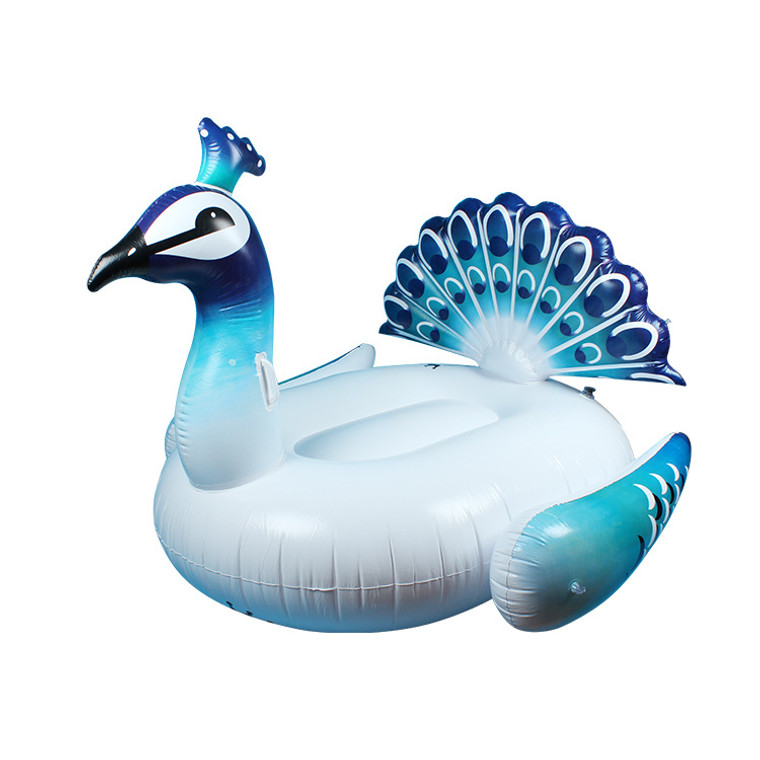 Giant Peacocks Pool Float Inflatable Mattress For Beach Summer Pool Party Toys