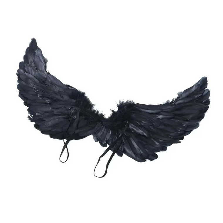 Black Angel Costume Wings Dark Angel Accessories