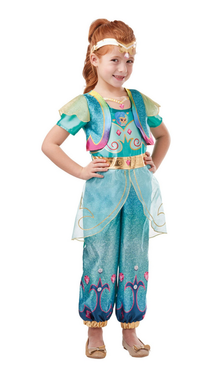 Nickelodeon Official Shimmer and Shine Deluxe Shine Costume