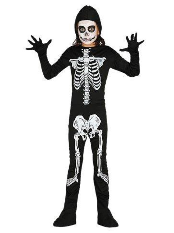 Skeleton 5-6 Years Unisex Costume