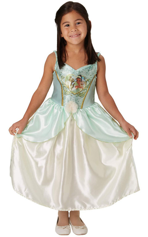 Disney Princess Sequin Tiana Girls Costume