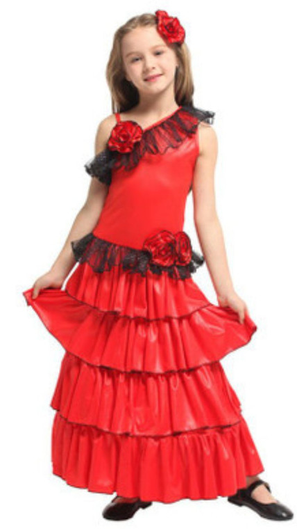 Spanish Dancer Costume for Girl