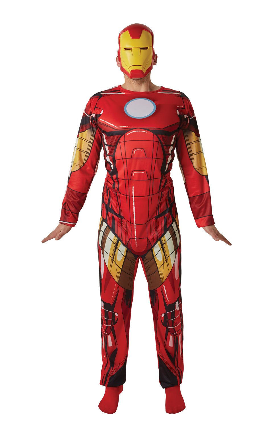 tweedehands reflecteren verband Adult Iron Man Superhero Costume I Shopzinia I Costume Shop