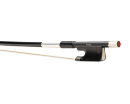 Revelle Raven Carbon Fiber Cello Bow frog view