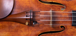 DY100 Dynamo Violin Strings Set on violin
