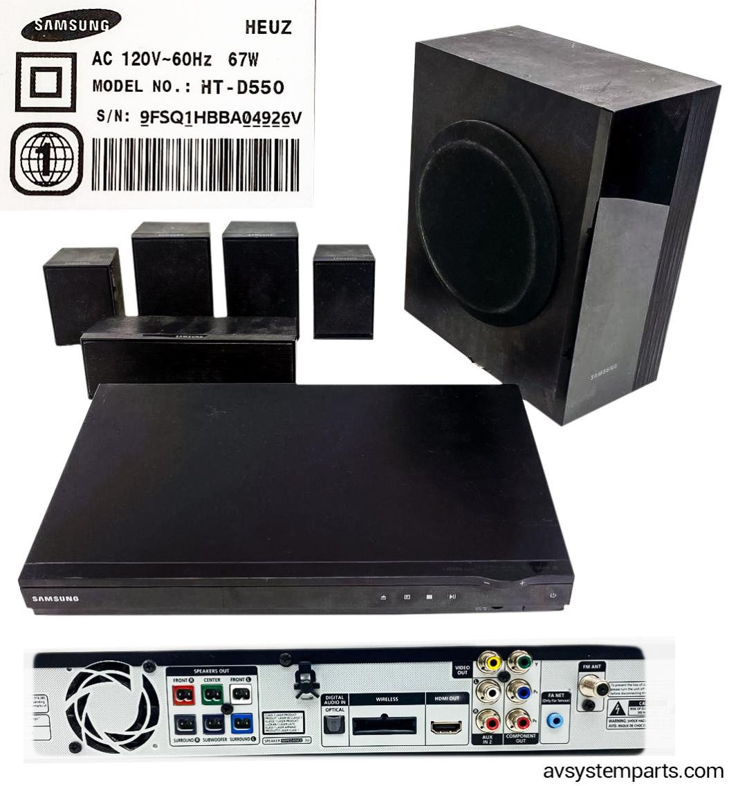 Avsystemparts Electronic parts, Home Theater, TV, PC