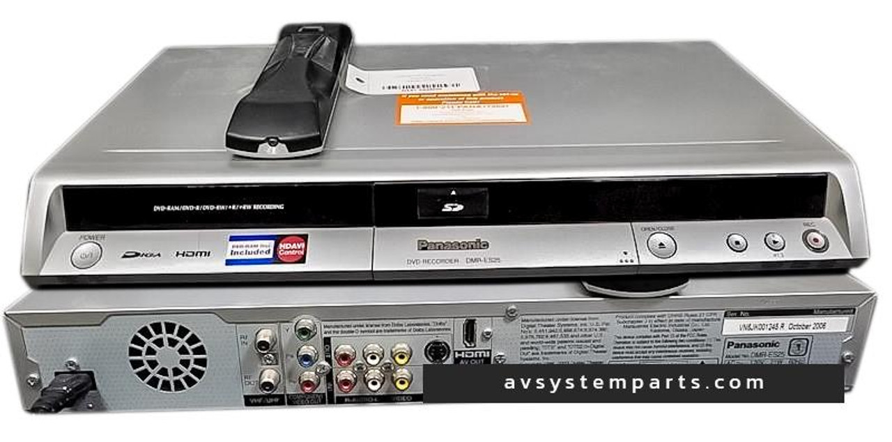 Panasonic DMR-ES25 DVD Player Recorder w/ HDMI,TV Tuner