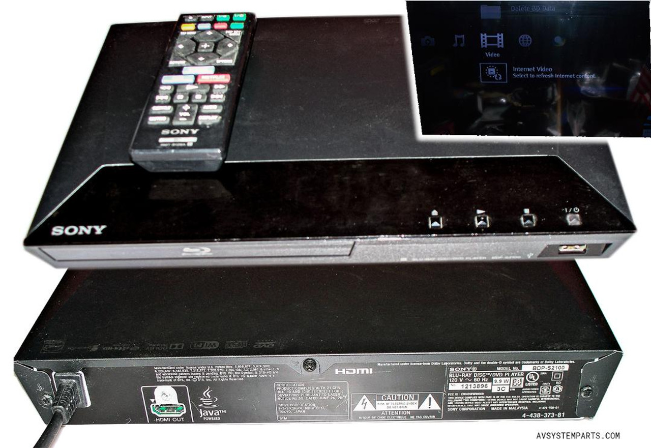 本物保証 SONY BDP-S1100 ブルーレイプレイヤー テレビ・映像機器