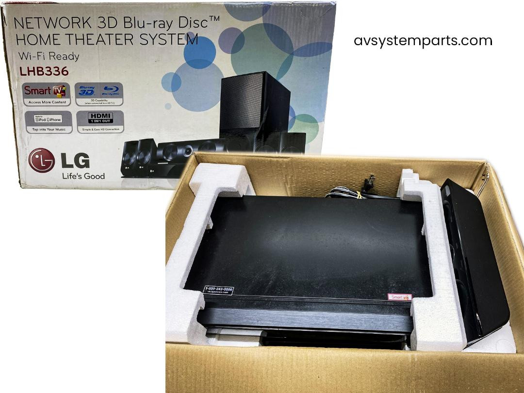 LG LHB336 Network Blu ray/DVD Home Theater System 5.1Ch 1100w