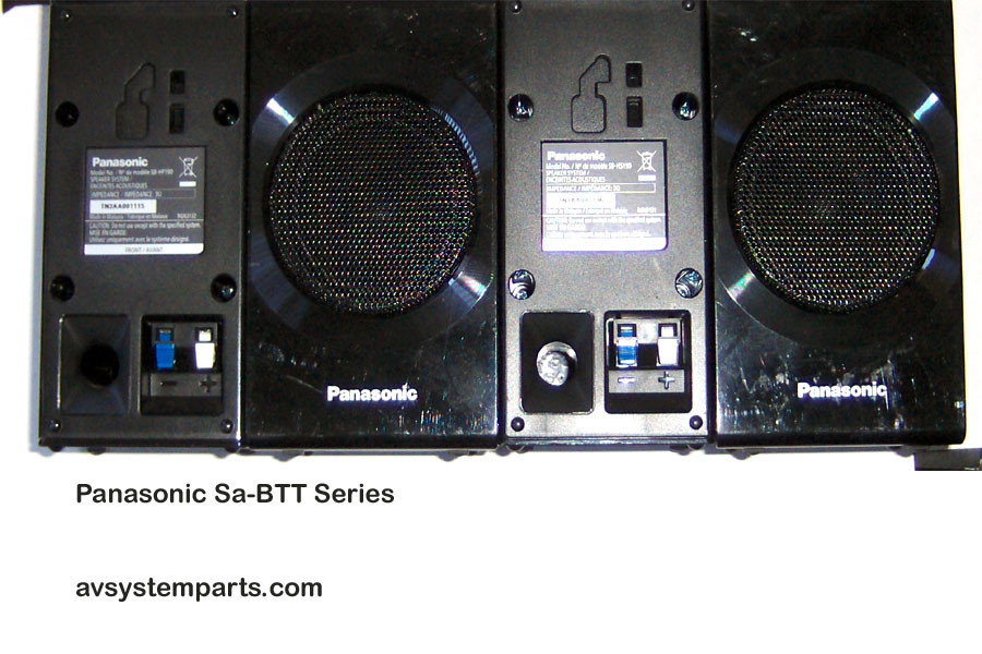 Panasonic SA-BTT195, SA-BTT370, Speakers:SB-NC90,SB-HW190