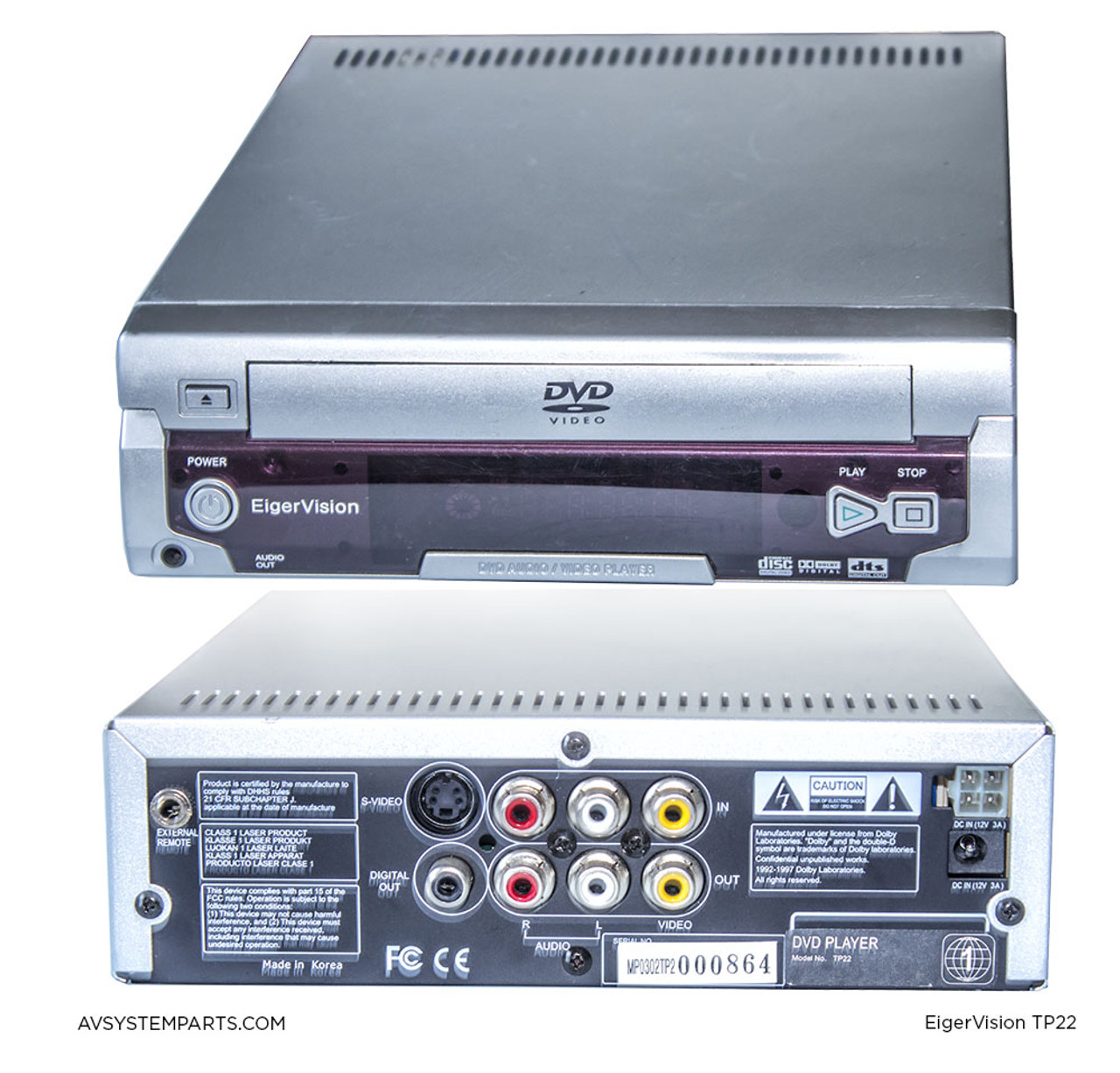 DVD Mini System シルバー Initial IDM-9530 5