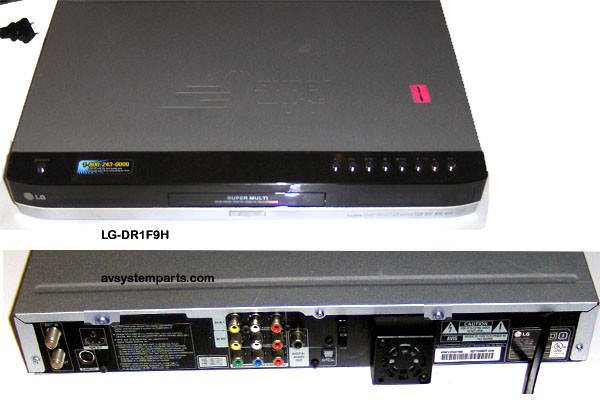 LG DR1F9H Super Multi DVD Recorder HD 1080i HDMi,with TV Tuner