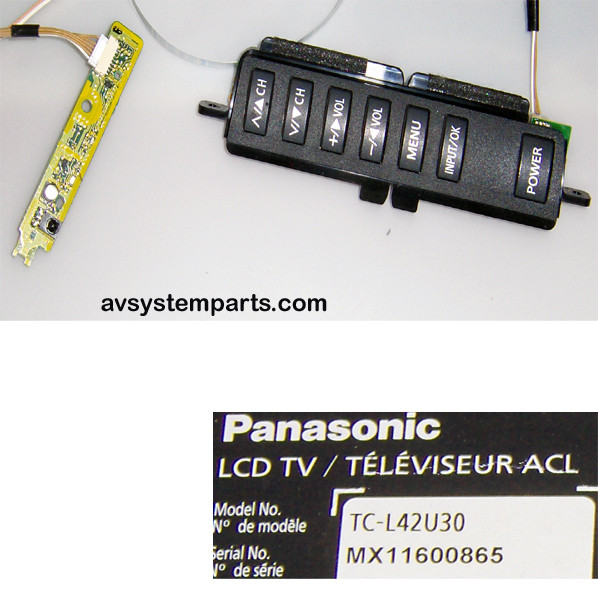 TV Panasonic TC-L42U30 Parts:TNPH0904,MPF2947,TNPA5129,LC420WUN-SCD1 