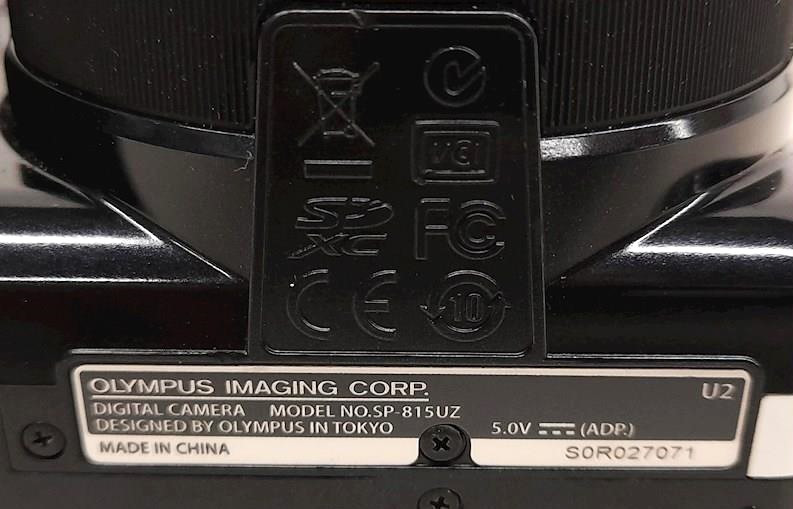 Olympus SP-815UZ 14.0MP Digital Camera