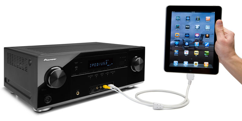 Pioneer VSX-1021-k Receiver 3D, 7.1Ch-910W AirPlay,iPAD,iPhone,iPOD