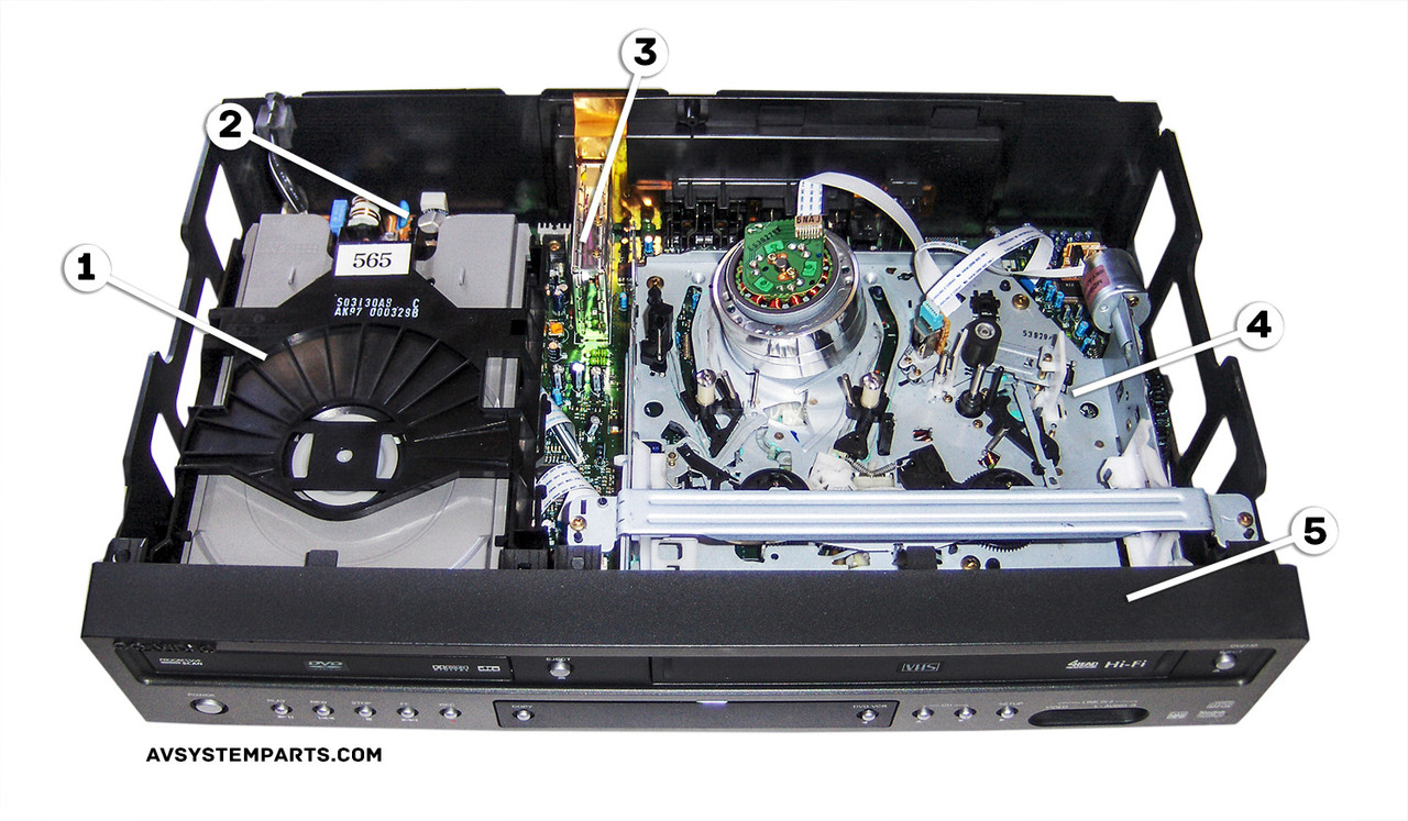 GoVideo DV2130 Parts: AK97-0003298,VCR Sanky 120AL210