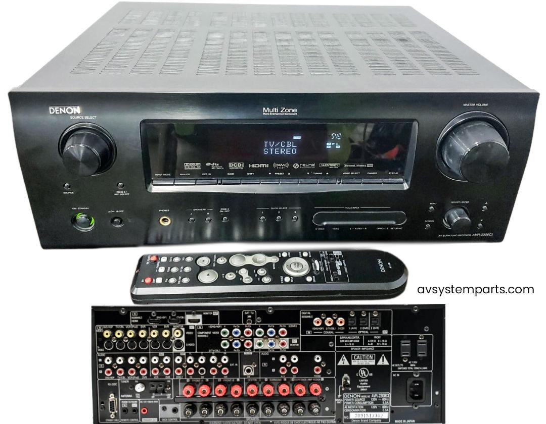 AVアンプ DENON AVC2308 デノン、HDMI 1.3a搭載のエントリーAVアンプ「AVC-2308/1508」を発売